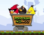 Angry Birds Dangerous Railroad online